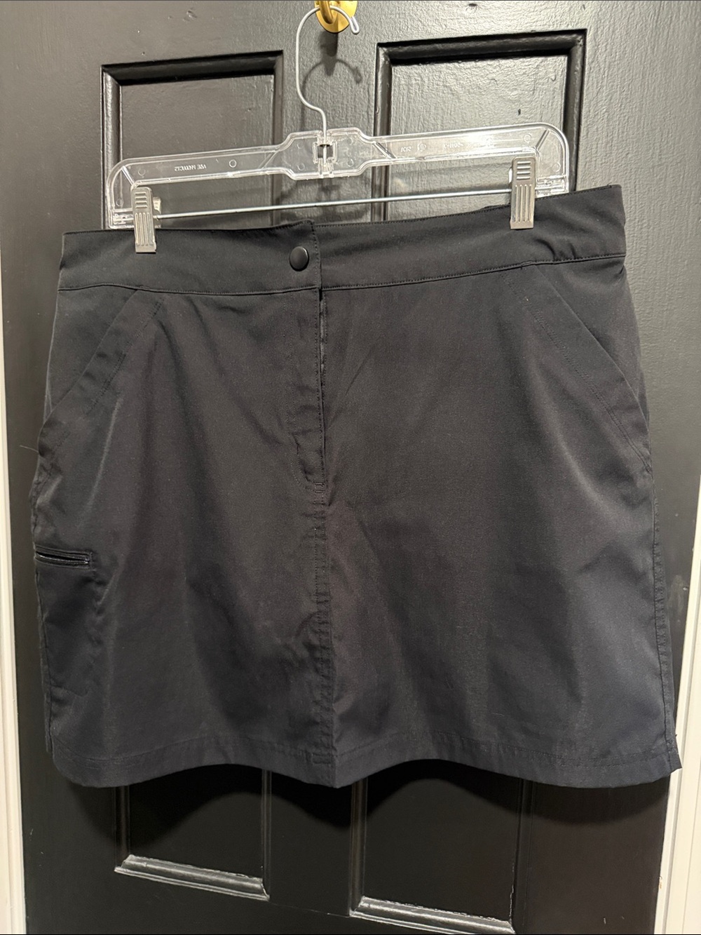 32 Degrees Black Casual Stretch Skort